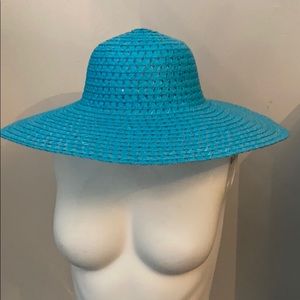 Teal Blue Hat